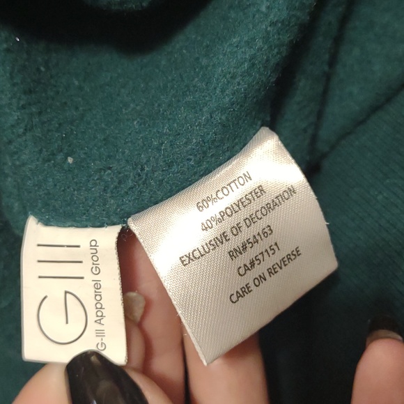 NFL Philadelphia Eagles beat the Packers in Brazil full zip hoodie size M - Picture 4 of 4